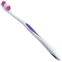 9526674 Adult Compact Head Toothbrush 28 Tufts, Compact Head, Contoured Handle with Extra Soft Bristles, Assorted, 72/Box