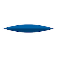 959-1084  Knife, P0411, 170, Unmounted, Blue, 10/Pkg. product image