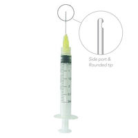 5251884 Darby Endo Irrigation Syringe with Tip Endo Irrigation Syringe w/ Tip, 27 Gauge, 100/Box, Yellow