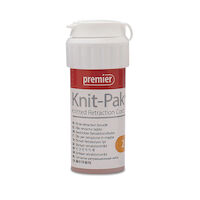 8780194 Knit-Pak Knitted Gingival Retraction Cord 2, Orange, 100", 9007555