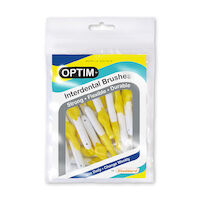 8990005 Interdental Brushes F, 1.2 mm, Yellow, 25/Pkg., ID117/007