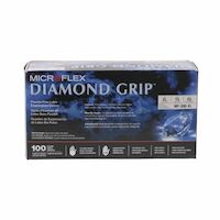 3173105 Diamond Grip Latex PF Gloves X-Large, 100/Box, MF300