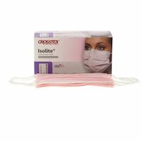 3413305 Isolite Earloop Masks Pink, 50/Box, GCLPK