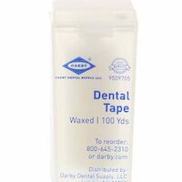9509705 Dental Tape Nylon, Waxed, 100 yards