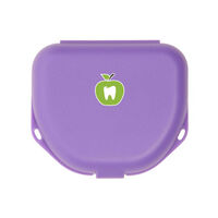 5258315 Imprinted Retainer Boxes Neon Purple, 1", 25V500R, 144/Pkg