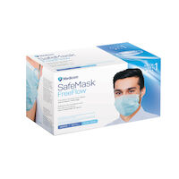 SafeMask FreeFlow Level-1 Masks 50/Bx Blue, 200315 thumbnail 2
