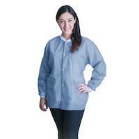 FitMe PPE Lab Jacket 2X Large Ceil Blue 50/Ca - FitMe PPE Lab Jacket 2X Large Ceil Blue 50/Ca - Image 1