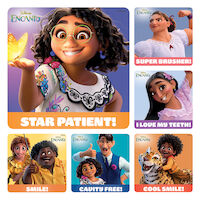 Disney Stickers Encanto Dental 100/Rl - Disney Stickers Encanto Dental 100/Rl - Image 1