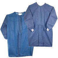 5255835 Darby Dual Fabric Cover Gown Extra Large, Blue, 10/Bag
