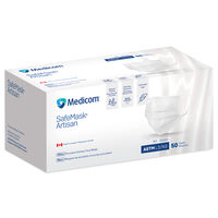 SafeMask Artisan Mask ASTM Level 3 White 50/Bx - SafeMask Artisan Mask ASTM Level 3 White 50/Bx - Image 1
