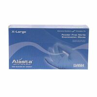 9507545 Alasta Nitrile PF Gloves X-Large, Blue, 200/Box, ALS200XL