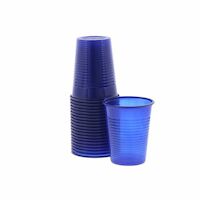 4952065 Monoart Plastic Cups Blue, 200 ml, 100/Pkg., 21410015