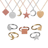 525-0265  1", Assorted Rings & Necklaces, 250/Pkg. product image