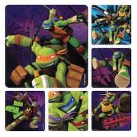 3315265 Assorted Stickers Teenage Mutant Ninja Turtle, 100/Roll, PS549
