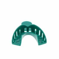 9503565 Disposable Impression Trays Green, #6, Small Lower, 12/Bag, 311006
