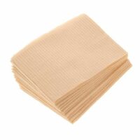 3410965 Patient Towels Economy, 2-Ply Paper, 1-Ply Poly, Peach, 500/Box