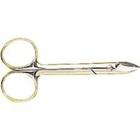 8433075 Crown and Gold Scissors #11, Curved, SCGC