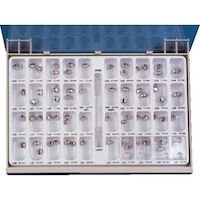 8450375 ISO-Form Temporary Tin-Silver Bicuspid Crowns Starter Kit, BC64