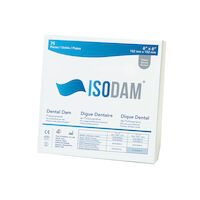 5251085 Isodam 6" x 6", Heavy, 75/Box, ISO02300675
