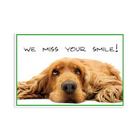 3310185 We Miss Your Smile Postcard We Miss Your Smile, 200/Box, RC4998