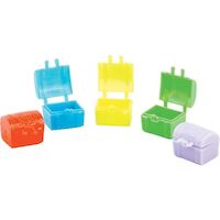 3310285 Tooth Savers Chest, 1", Assorted Colors, 144/Pkg.
