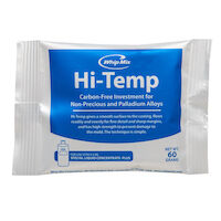 9071106 Hi-Temp Investment 60 g Package, 144/Box, 00663