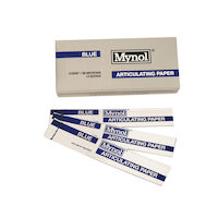 8143106 Mynol Articulating Paper Thick, Blue, .009", 70 Sheets, 11008