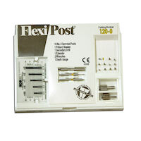 9530506 Flexi-Posts Standard Kits Stainless Steel, Size 0, Yellow, 10/Pkg., 120-0