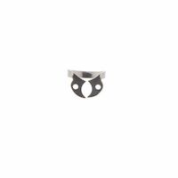 8492706 Ivory Rubber Dam Clamps, Wingless W3, Small Lowers, 57522