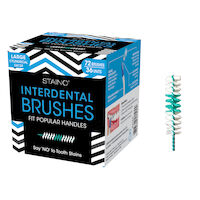 8230016 StaiNo Interdental Brushes Brush Refill, Cylindrical, 72/Box, S612P