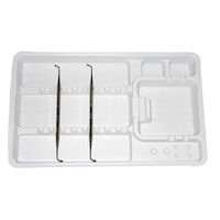 8135116 Disposable Instrument Tray Liners Sectioned Liner, 7" x 11", 50/Pkg, UN1828