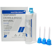 9508716 Master-Dent Temporary Crown and Bridge Material A2, 50 ml, 60-200