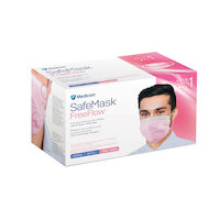 SafeMask FreeFlow Level-1 Masks 50/Bx Pink thumbnail 2