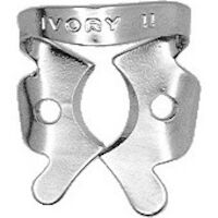8492536 Ivory Rubber Dam Clamps, Winged 11, Left, Small Short Crown, 57342