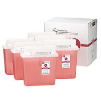 3170736 Sharps Recovery Dental Containers 5 Quart, 6/Box, 3878