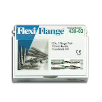 9530736 Flexi-Flange Stainless Steel Refill, Size 3, Green, 10/Pkg., 430-03