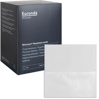 5258446 Monoart Headrest Covers White, 33 x 34, 213033, 250/Pkg