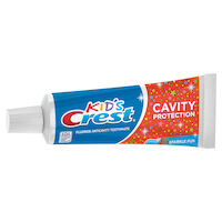8180546 Crest Kids 2 Plus Cavity Protection Toothpaste 4.6 oz Tube, 24/Pkg., Sparkle Fun, 80297321