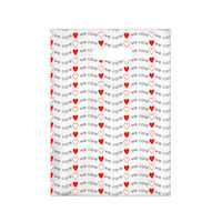 525-4746  We Care with Hearts Scatter Bag, 7.5" x 10", 100/Pkg product image