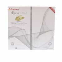 9540846 Curve Fitted Nitrile PF Gloves Size 7.5, 100/Box, 3427