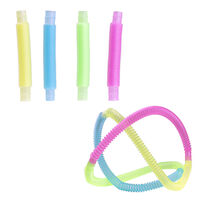 525-4846  Glow in the Dark Pop Tube Assortment, S91044, 48/Pkg product image