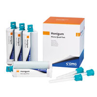9503946 Honigum Impression System Quad Fast Set w/Tips, 50 ml, 4/Pkg., 999838