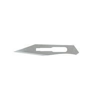 9909156 Carbon Steel, Sterile Surgical Blades #25, 100/Box, 4-125