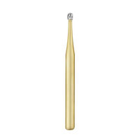 Great White Gold Series Carbide Burs, FG, Round, # 2R, 100/Pk, 13086 thumbnail 2