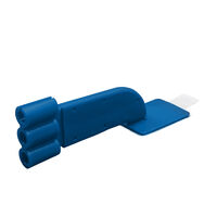 5258556 EzAim ComforTab Adhesive Cushioned Sensor Holders Bitewing, 131123, Blue, 50/Pkg