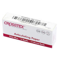 9333856 Articulating Paper Thick Blue, 127 Microns, 12/Box, TPTH