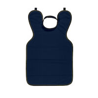 5250066 Soothe-Guard Lead-Lined Aprons Adult Apron with Collar, Navy Blue, 661805000