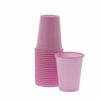 4952066 Monoart Plastic Cups Pink, 200 ml, 100/Pkg., 21410016