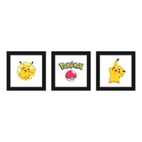 5258066 Wall Art 5258066, Pokemon Pikachu Wall Art, JV584, 3/Pkg