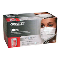 3413166 SecureFit Ultra Earloop Masks Blue, 50/Box, GCFCXUSF